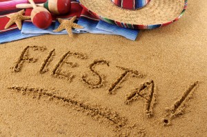Fiesta beach writing